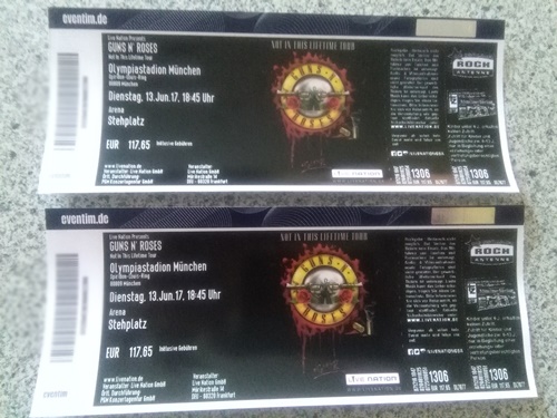 Tickets Guns N' Roses